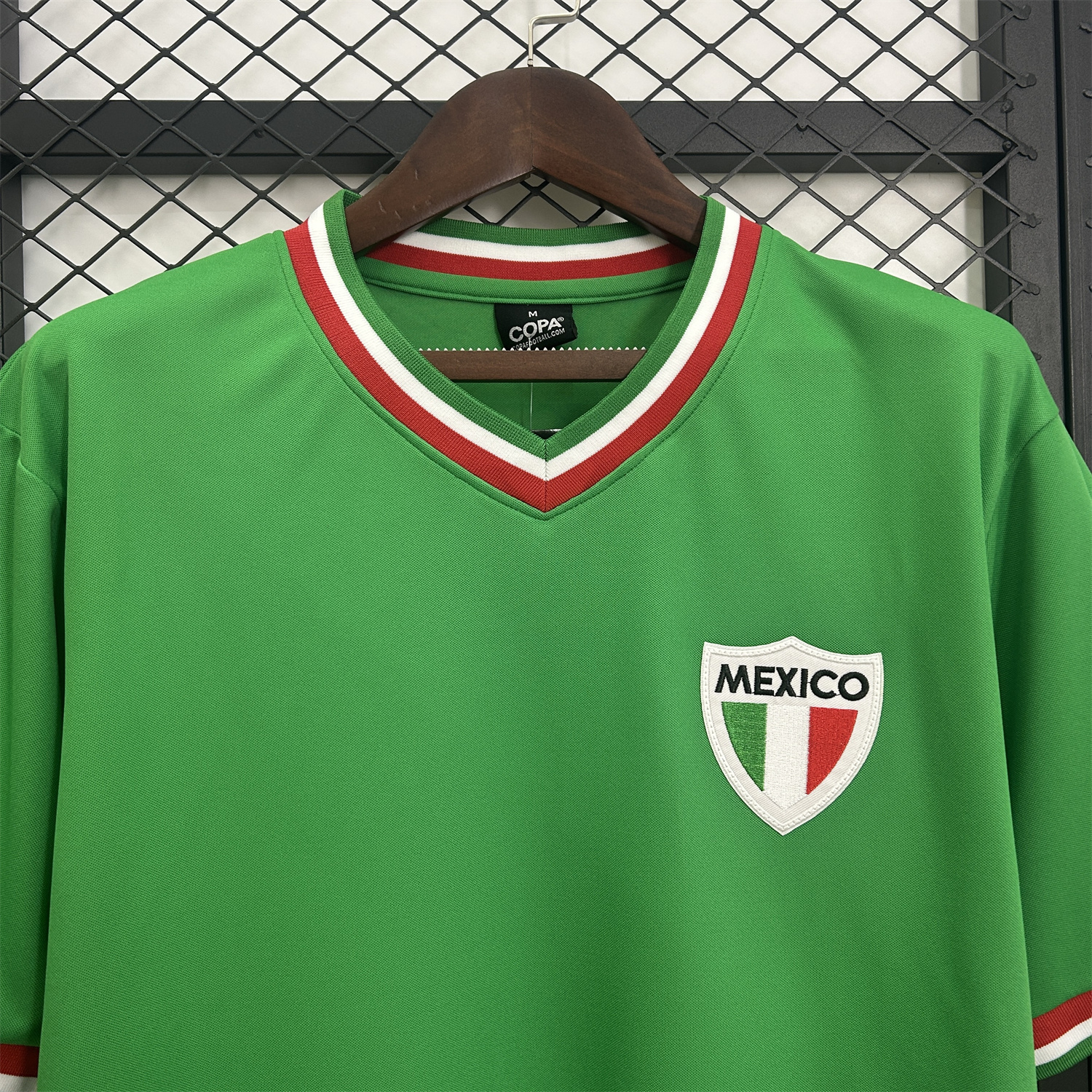 foot-Retro Mexico 1970 Home Stadium Jersey