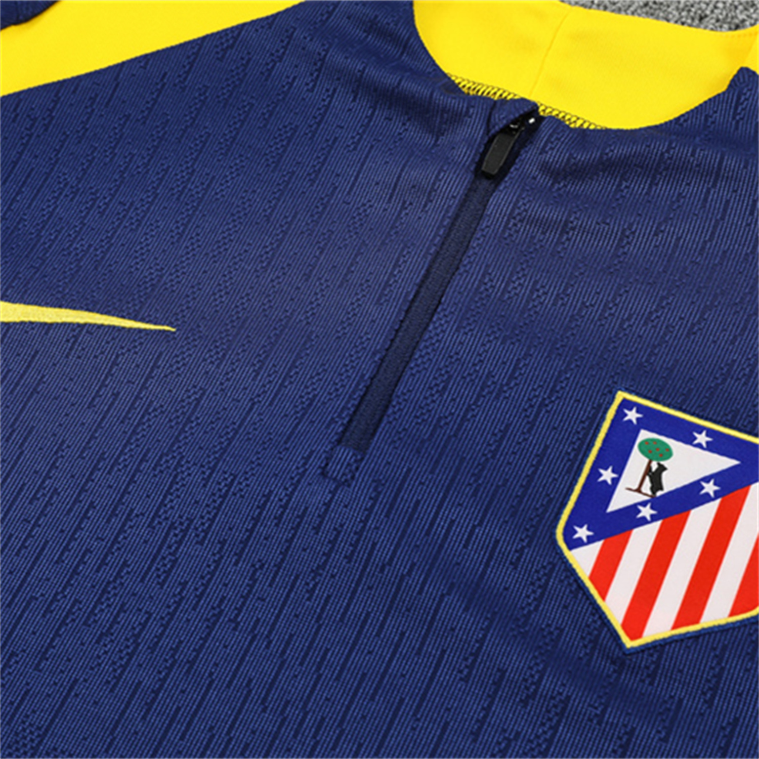 foot-Atletico Madrid 25-26 Kid Long Sleeves Training Set - Royal Blue Top & Royal Blue Pants