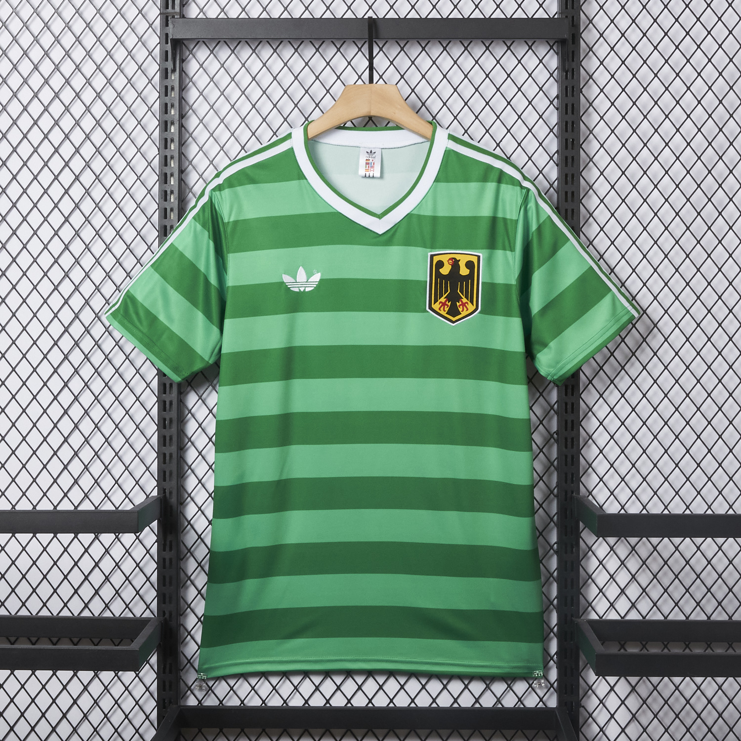 foot-Retro Germany 1984 Away Jersey
