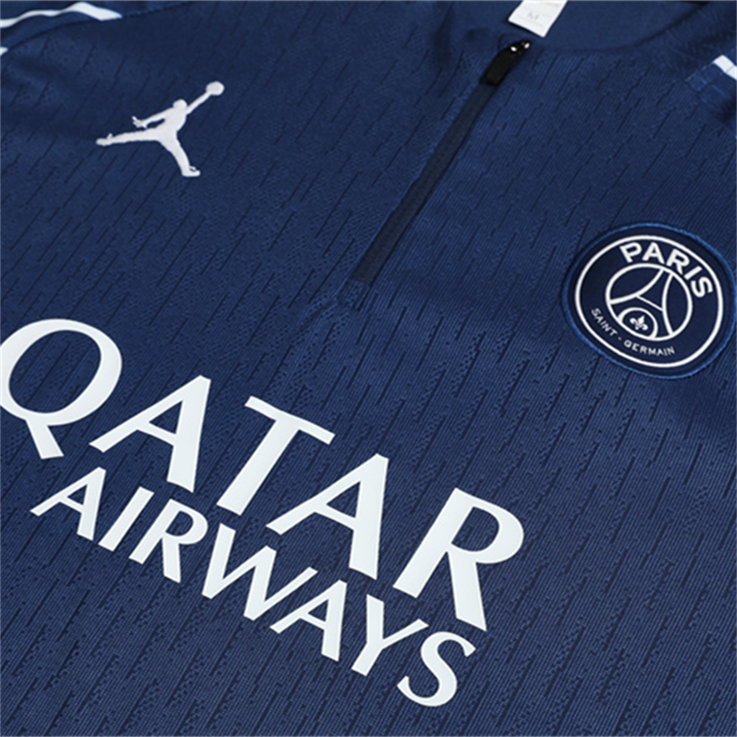 foot-Paris Saint-Germain PSG 25-26 Kids Long Sleeve Training Set - JD White Wing Royal Blue Top and Pants