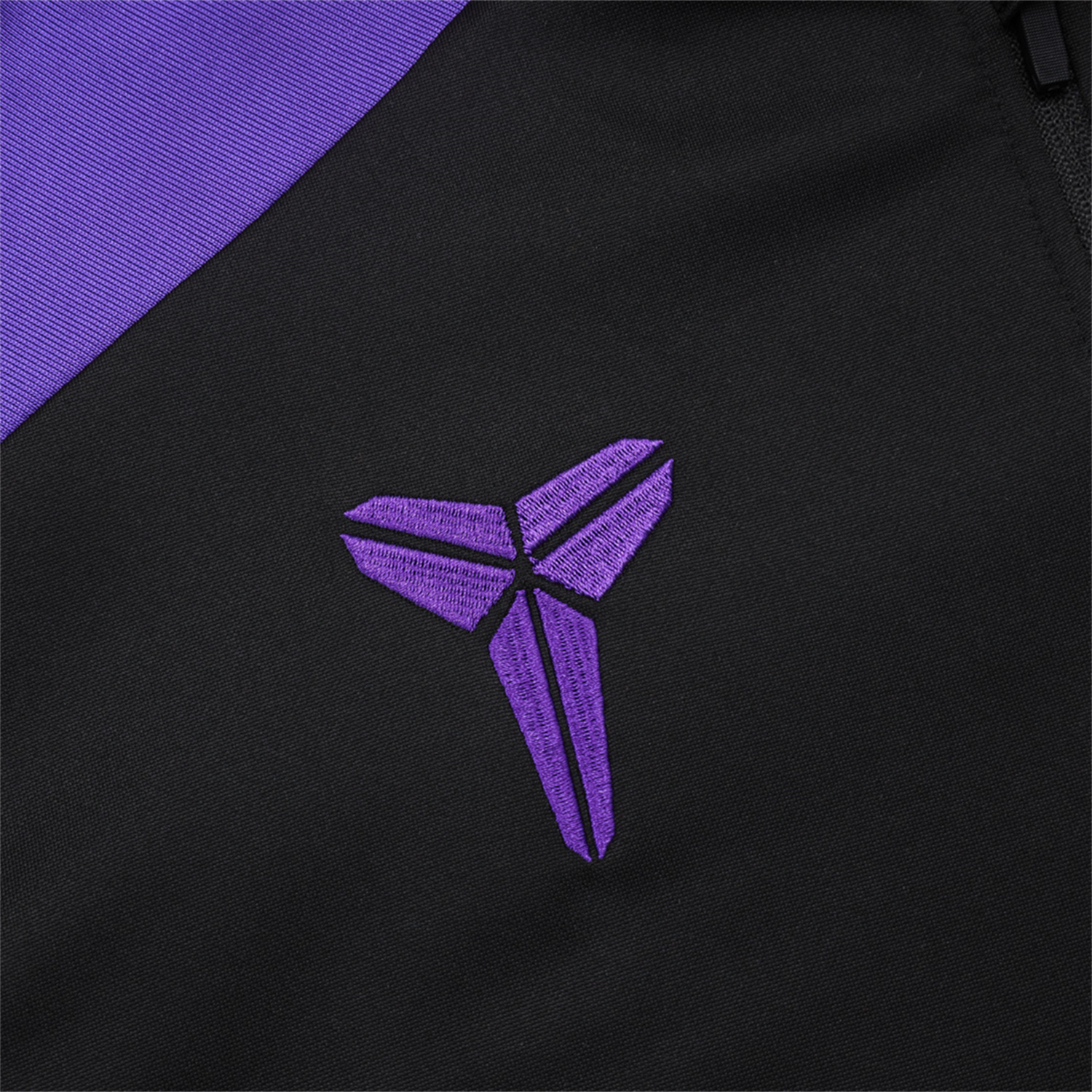 foot-Barcelona X KB 25-26 Long Sleeve Training Set - Black Top with Purple Badge and Black Pants