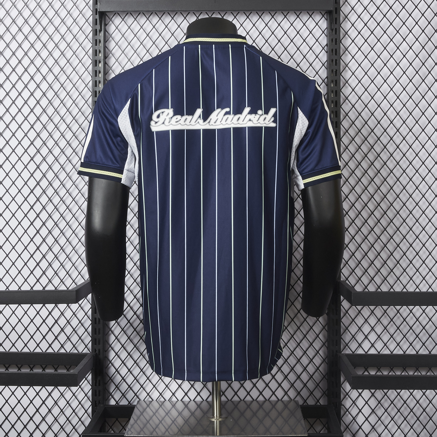 foot-Real Madrid 25-26 Deep Blue Baseball Jersey - Player Version