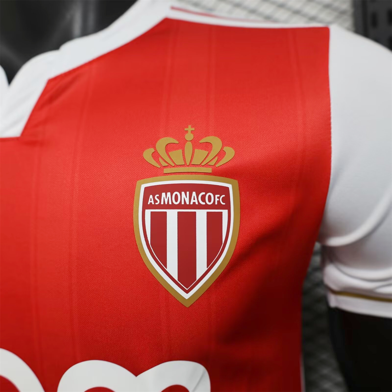 foot-AS Monaco 25-26 Home Jersey - Player Version