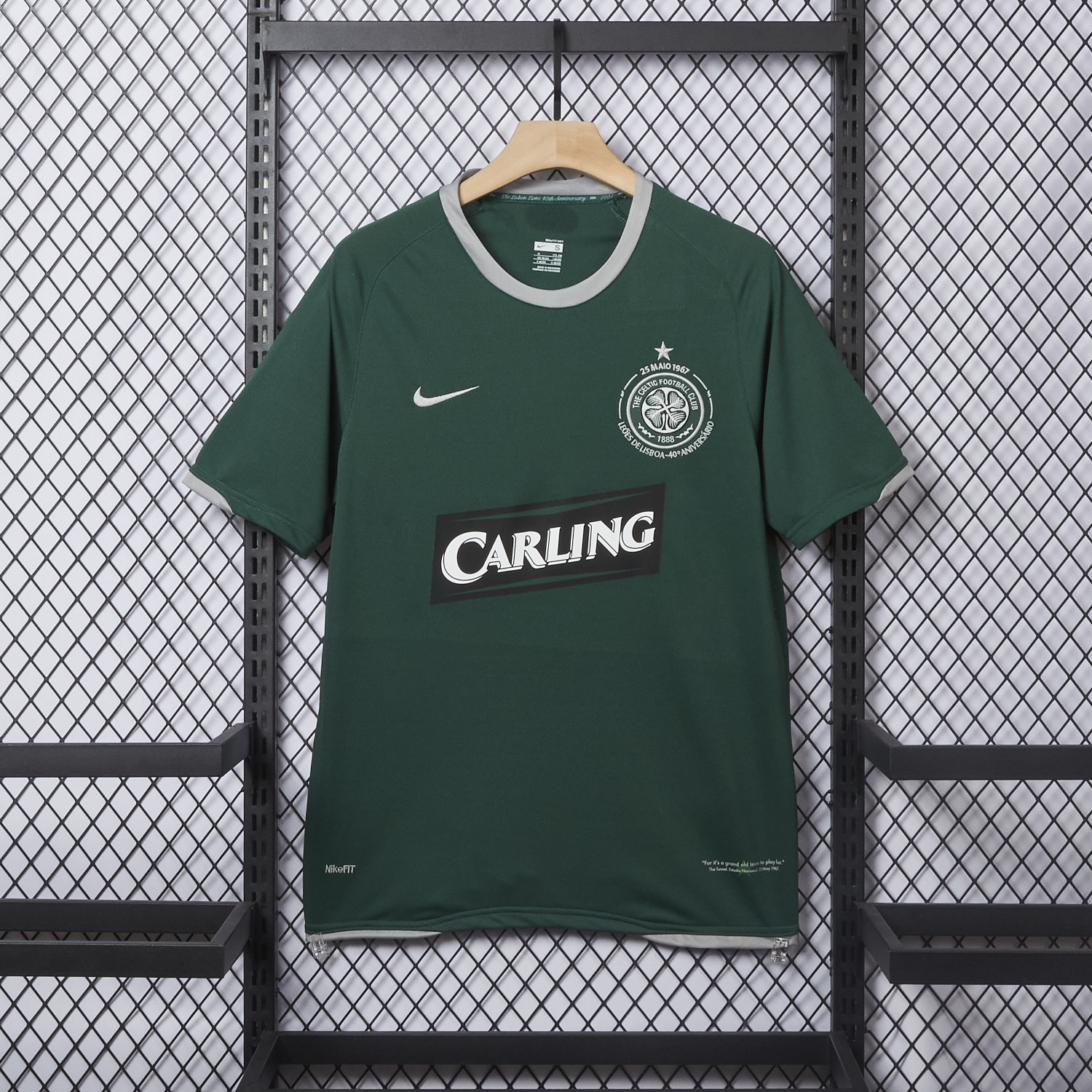 foot-Retro Celtic 2006-07 Champions League 40th Anniversary Away Jersey