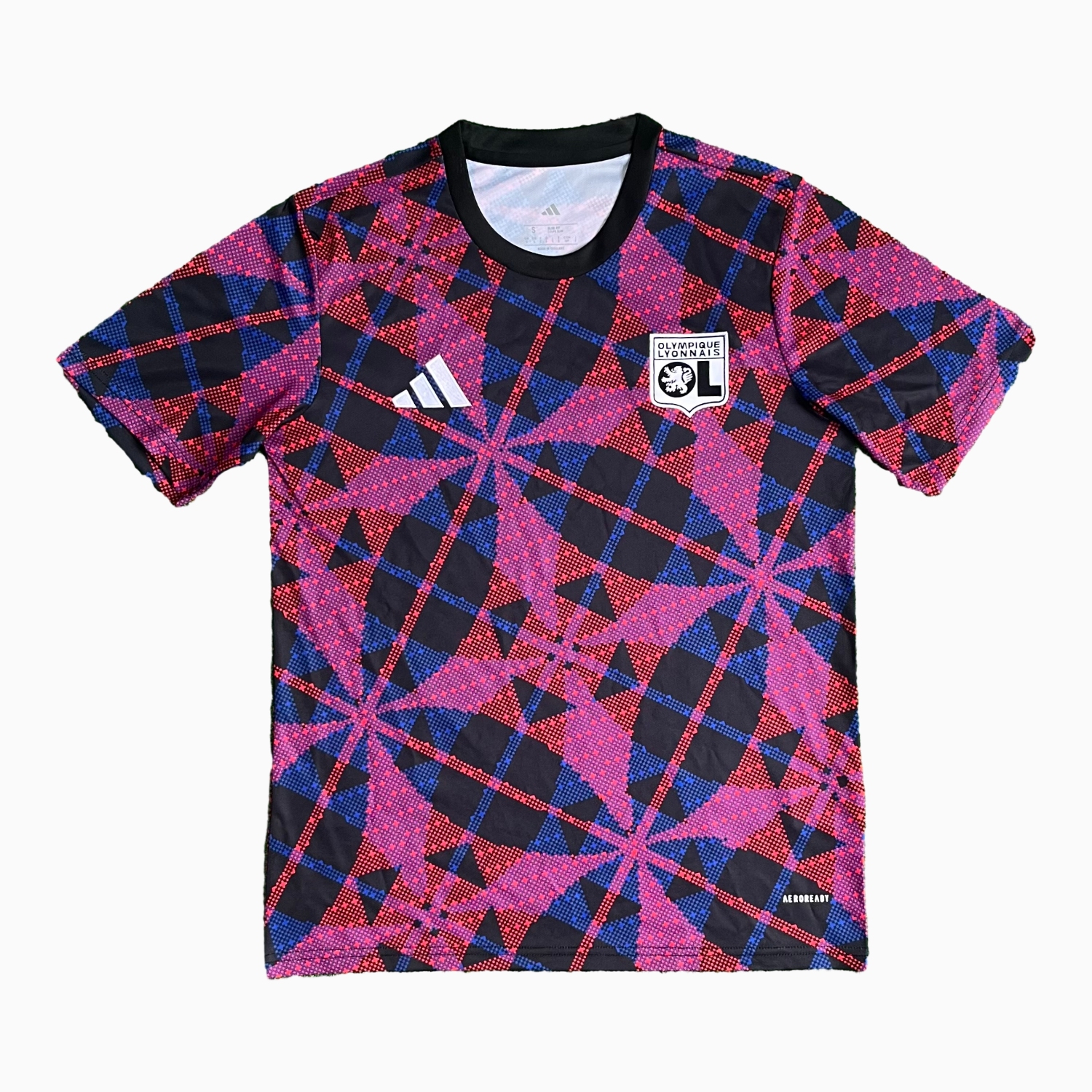 foot-Lyon 25-26 Purple Pre-Match Training Jersey - Fans Version