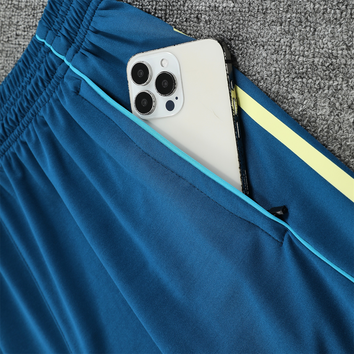 GlobeJersey-Club América 25-26 Short-Sleeve Training Set - Deep Blue Top & Deep Blue Shorts