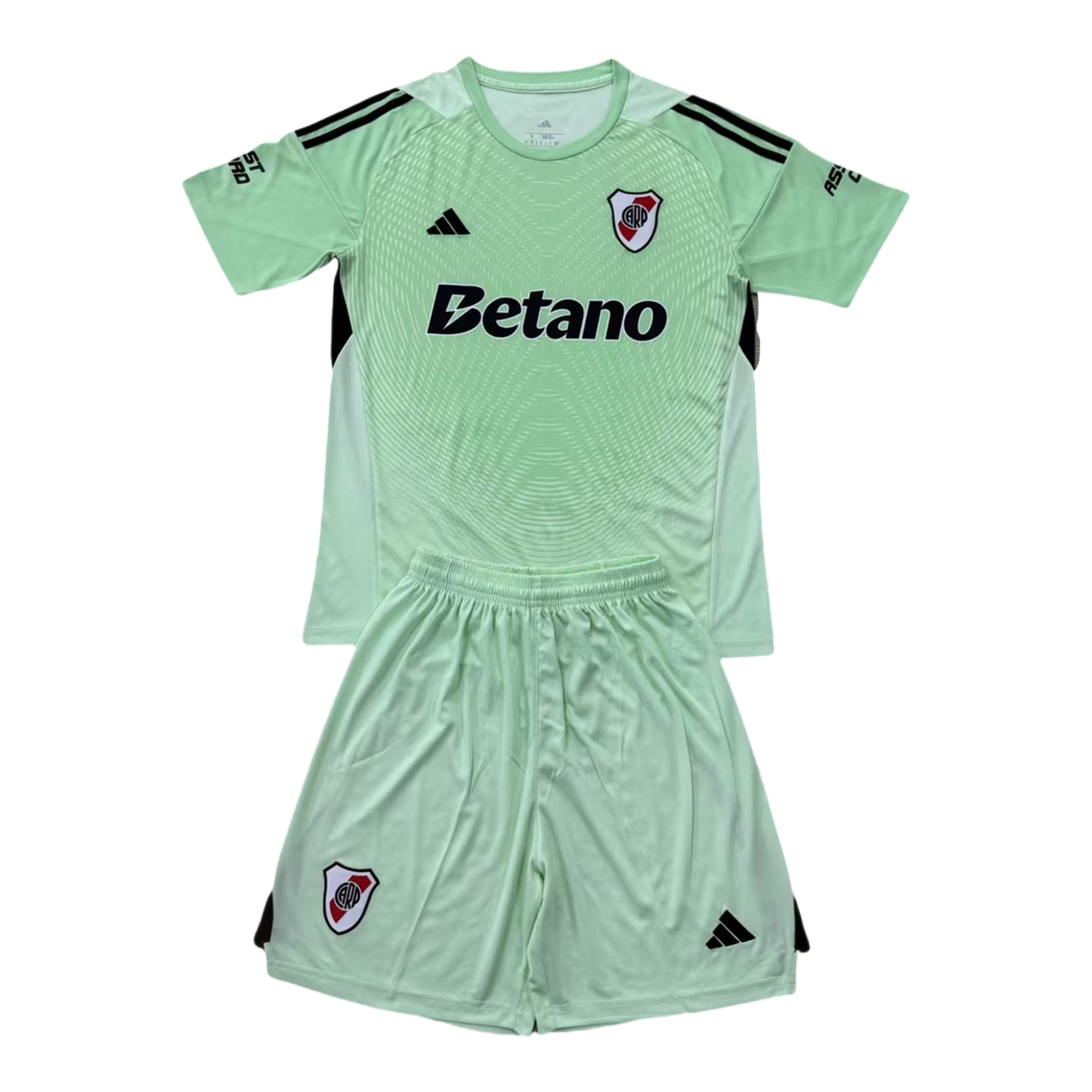 foot-River Plate 25-26 Green Goalkeeper Men's Adult Jersey Set - Fans Version