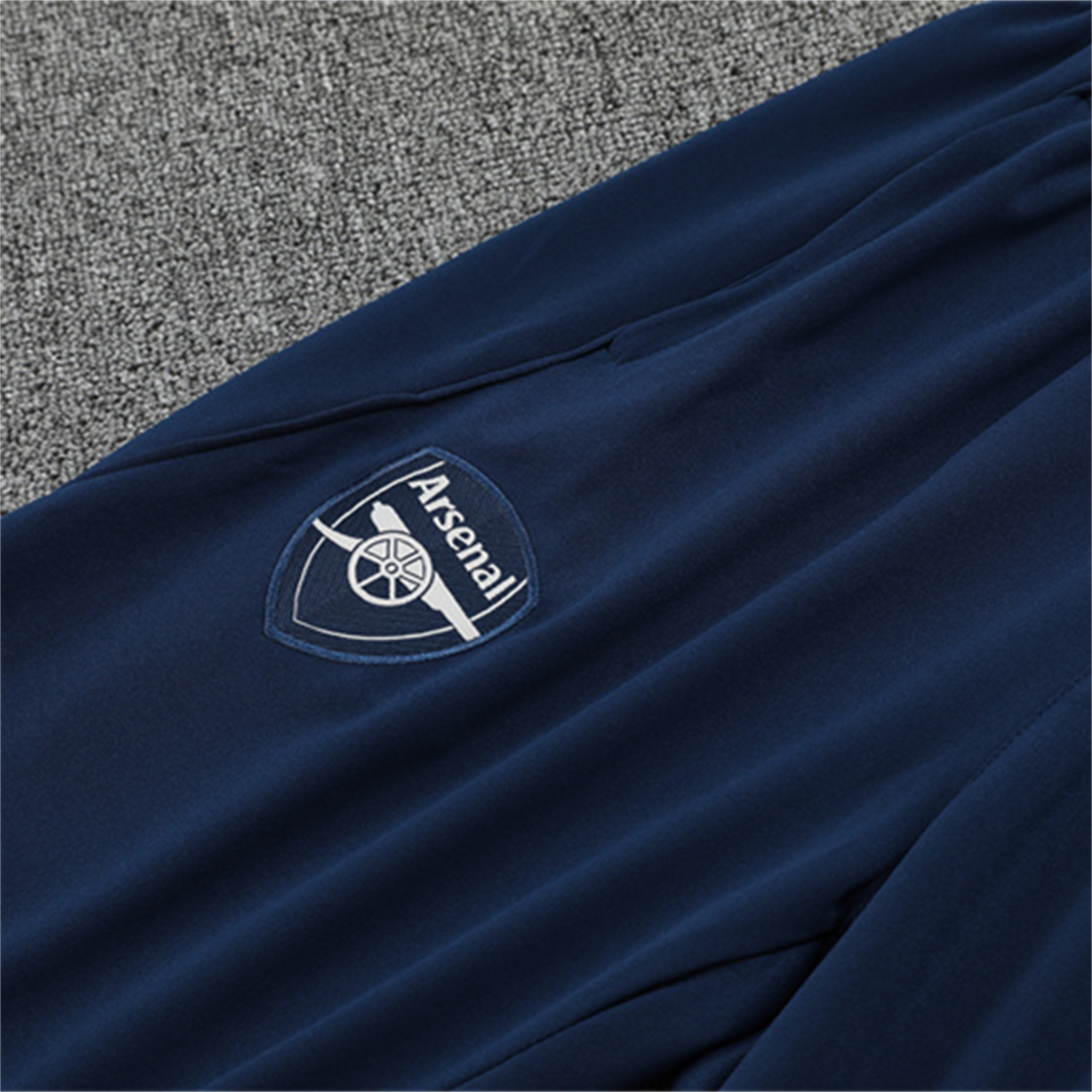 foot-Arsenal 25-26 Long Sleeves Training Set - Light Grey Top & Blue Pants