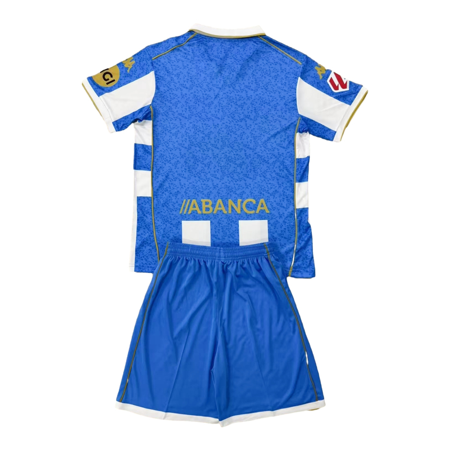 foot-Deportivo de La Coruña 25-26 Home Men's Adult Jersey Set - Fans Version