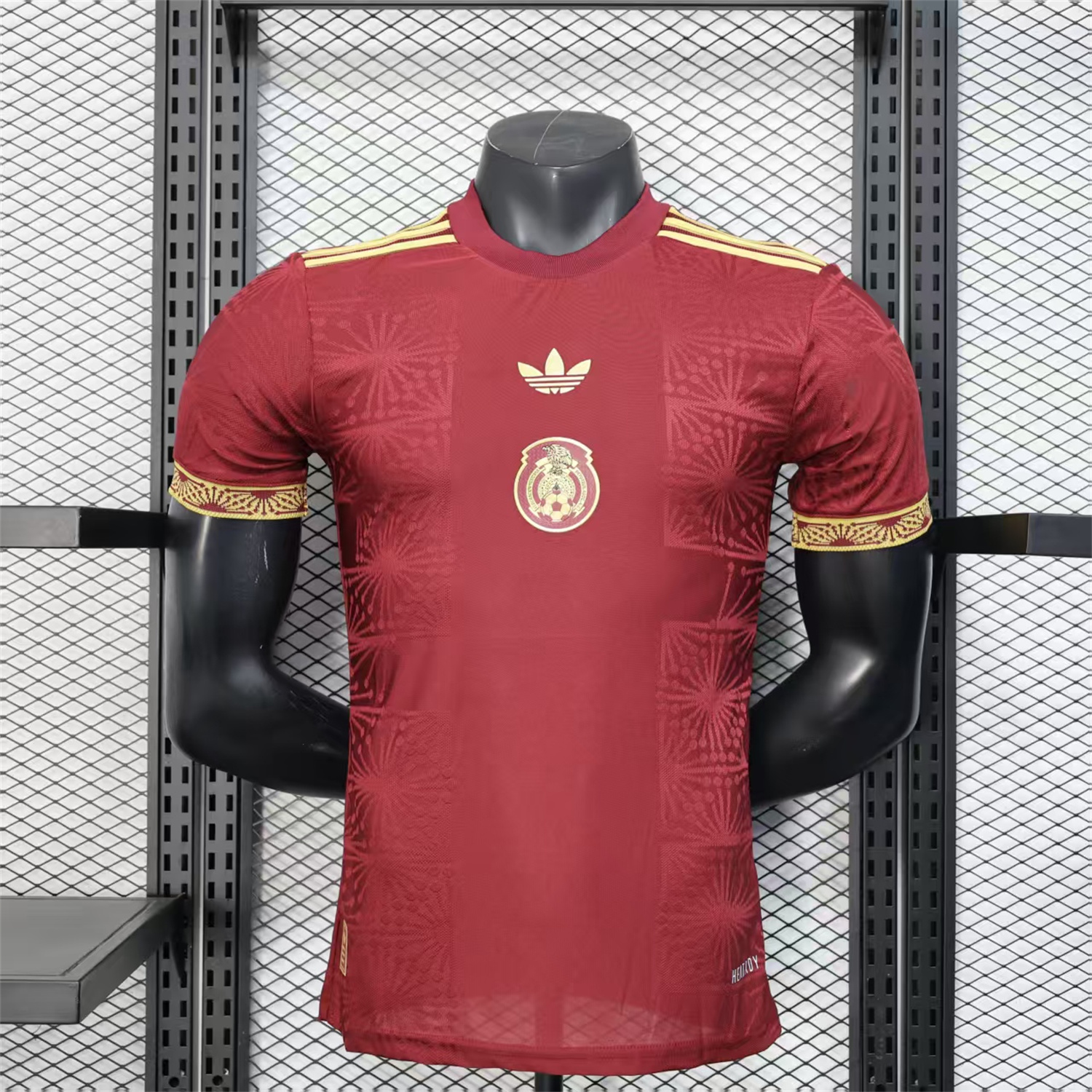 foot-Mexico 2025 Round Logo Red Special Edition Jersey - Player Version