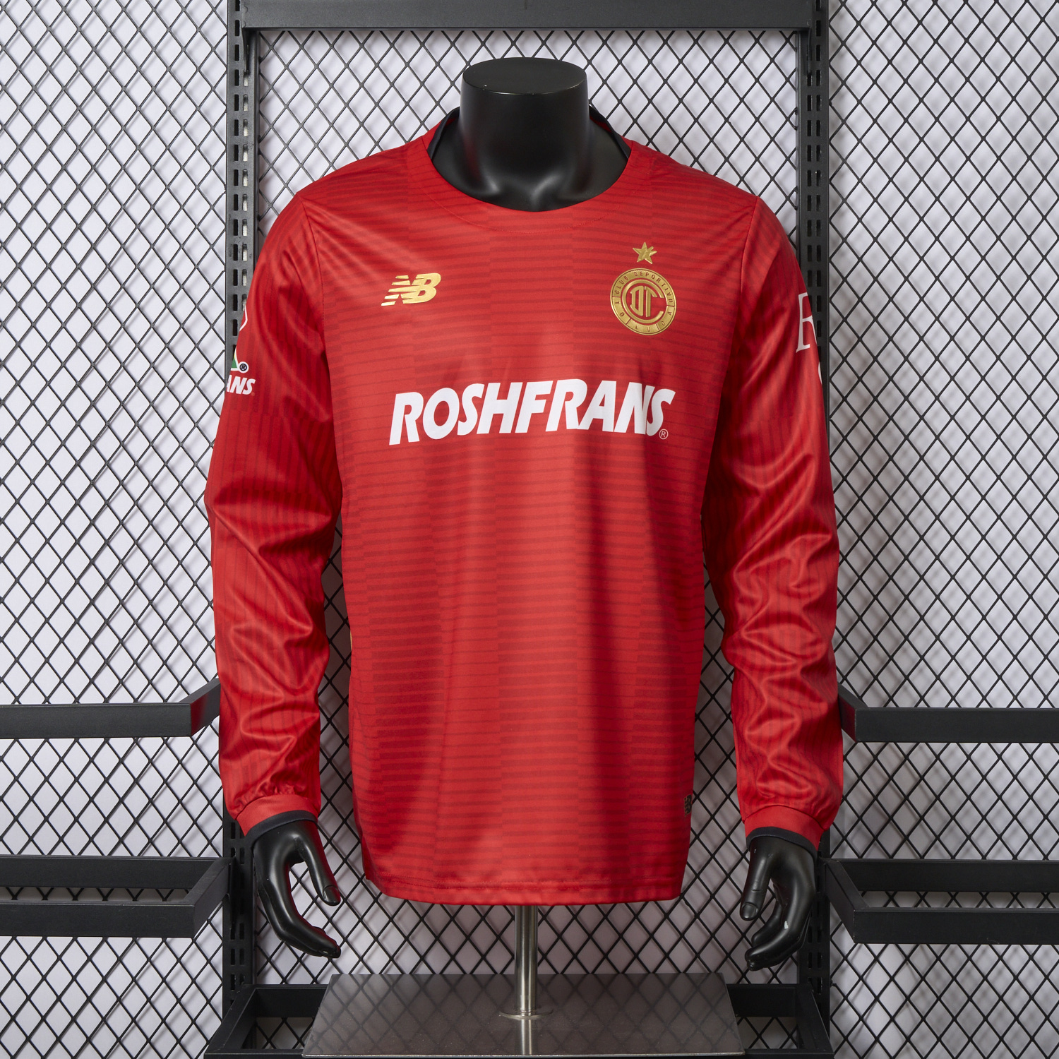 foot-Toluca 25-26 Home Long Sleeves Jersey - Player Version