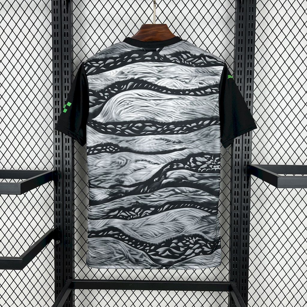 ManixJersey.com | Manchester City 24-25 Black White Fan-designed Special Edition Jersey - Fans Version -Customize Name, Number and Patch | Worldwide Shipping