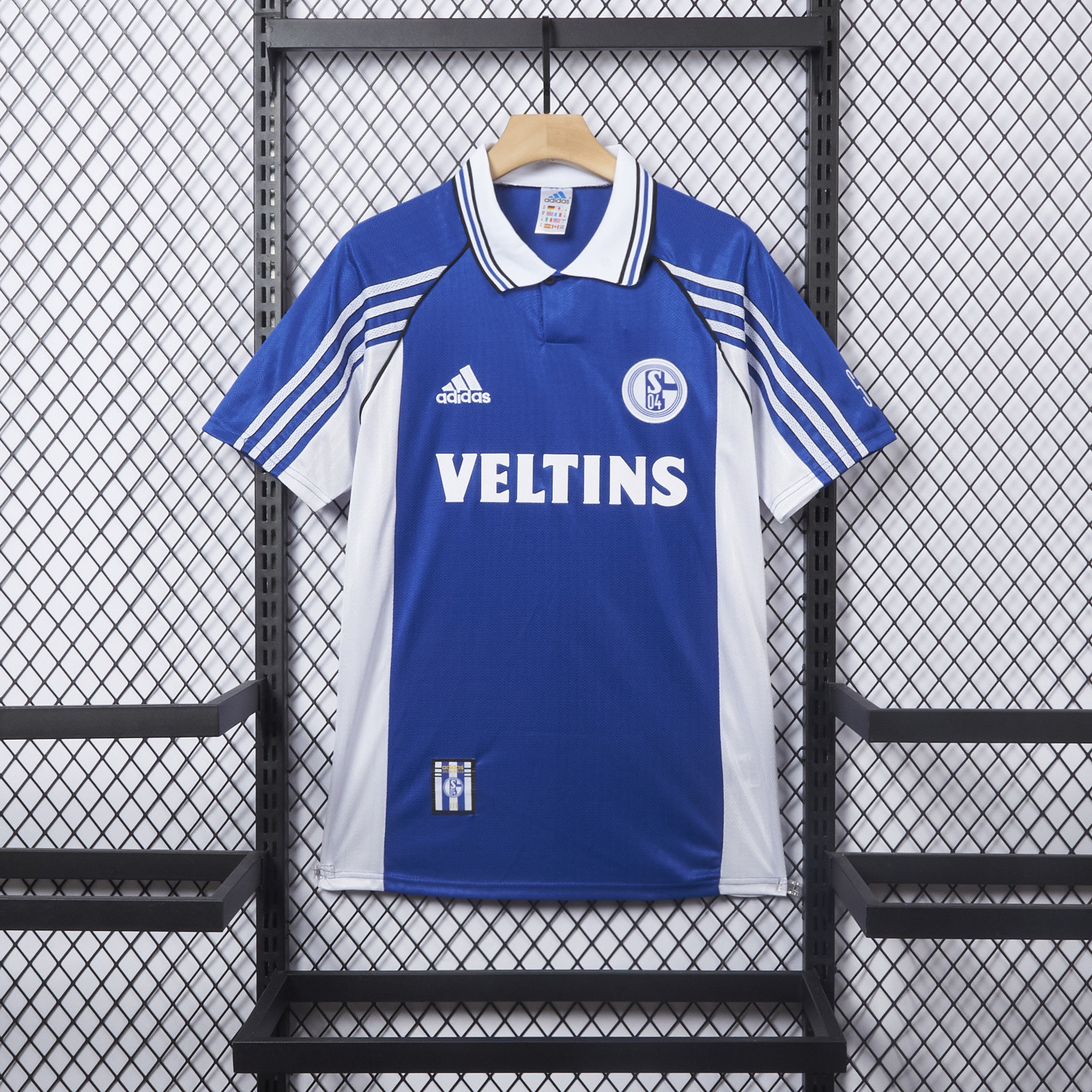foot-Retro Schalke 04 1998-00 Home Jersey