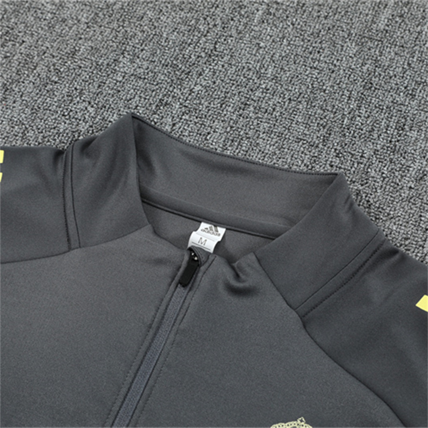 foot-Real Madrid 25-26 Kid Long Sleeves Training Set - Gray Top & Gray Pants