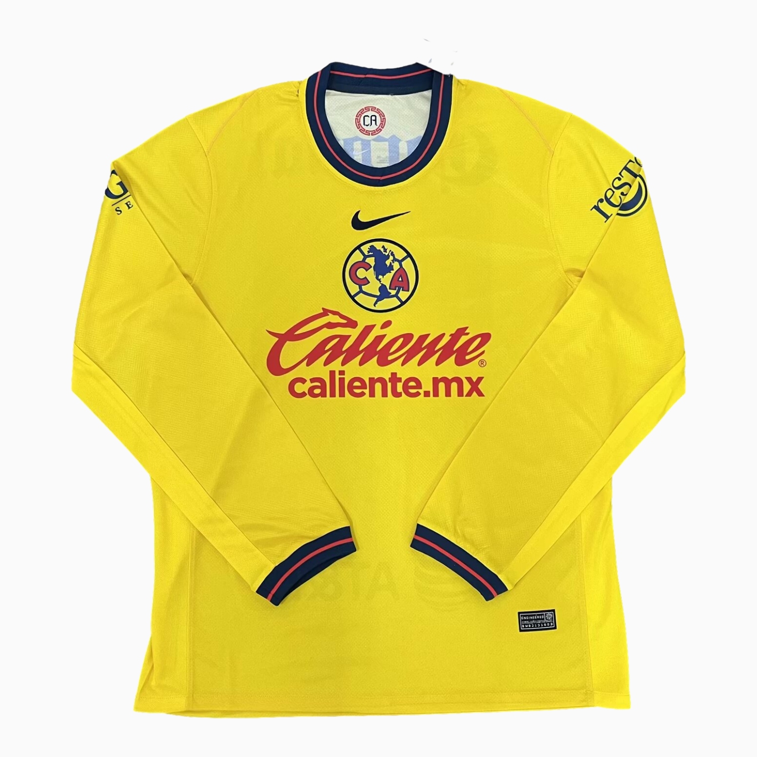 foot-Club América 24-25 Home Long Sleeve Jersey - Fans Version