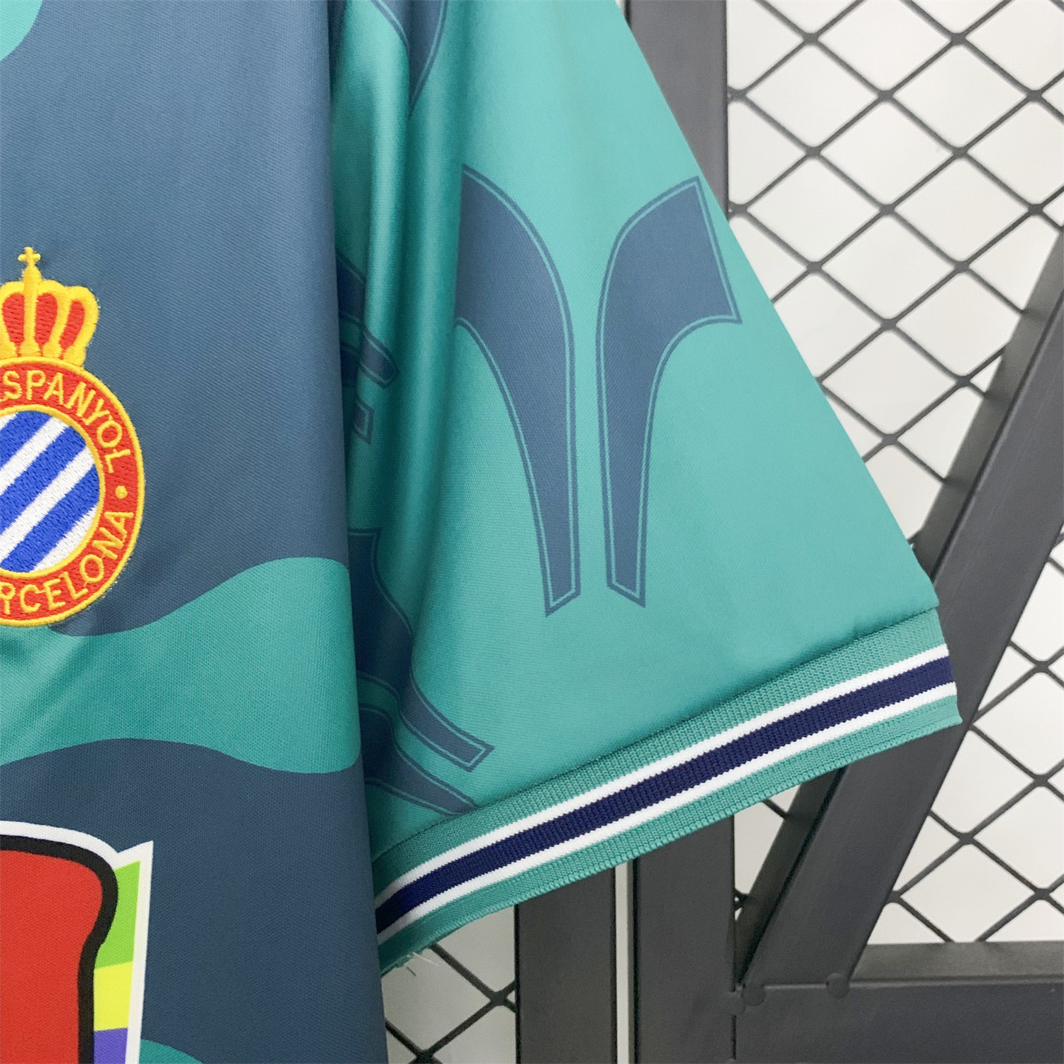 JerseysGala.com | Retro RCD Espanyol 1996-97 Away Jersey -Customize Name, Number and Patch | Worldwide Shipping