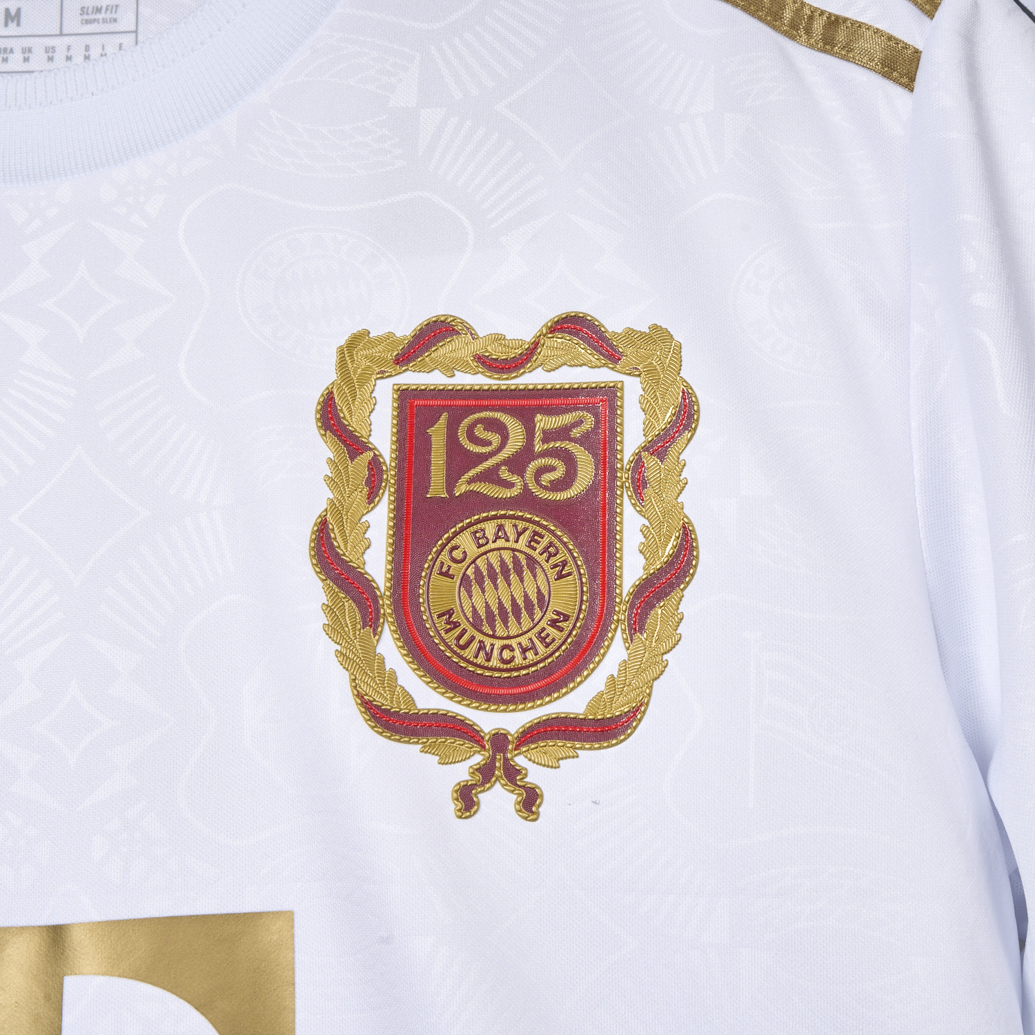 Bayern Munich 2025 White 125th Anniversary Jersey - Fans Version:football jersey mysite: unitedjerseyfootball 邓江浪:football