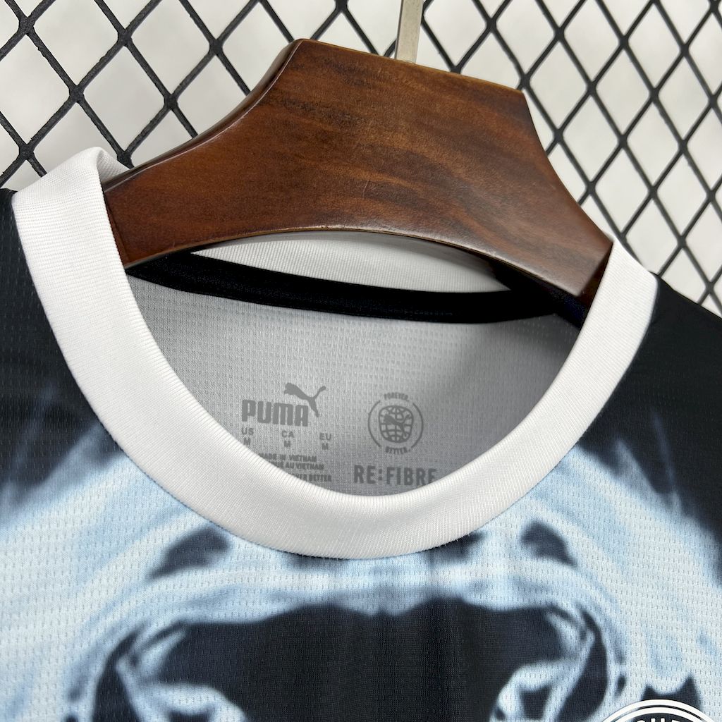 ManixJersey.com | Manchester City 24-25 Black X-ray Fan-designed Special Edition Jersey - Fans Version -Customize Name, Number and Patch | Worldwide Shipping