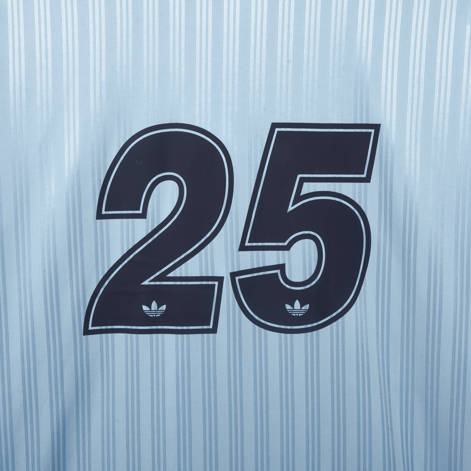 foot-Bohemian 25-26 Oasis Originals Tour Light Blue Jersey With Number 25 - Fans Version