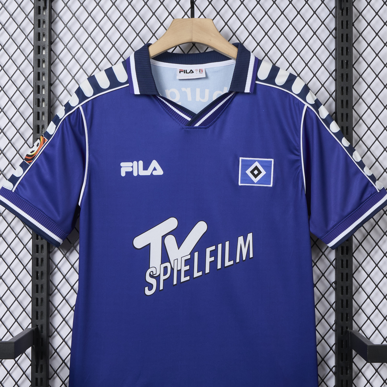 foot-Retro Hamburger SV 2000-01 Away Blue Jersey