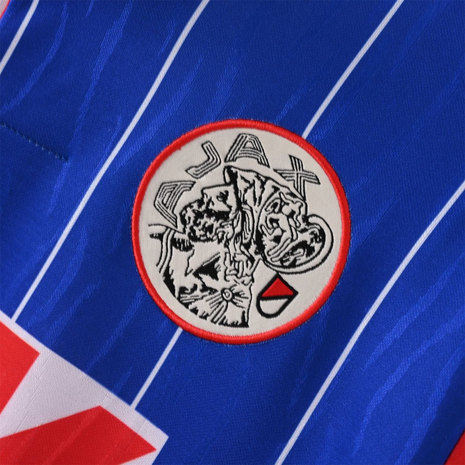 foot-Retro Ajax 1990 Away Long Sleeve Jersey