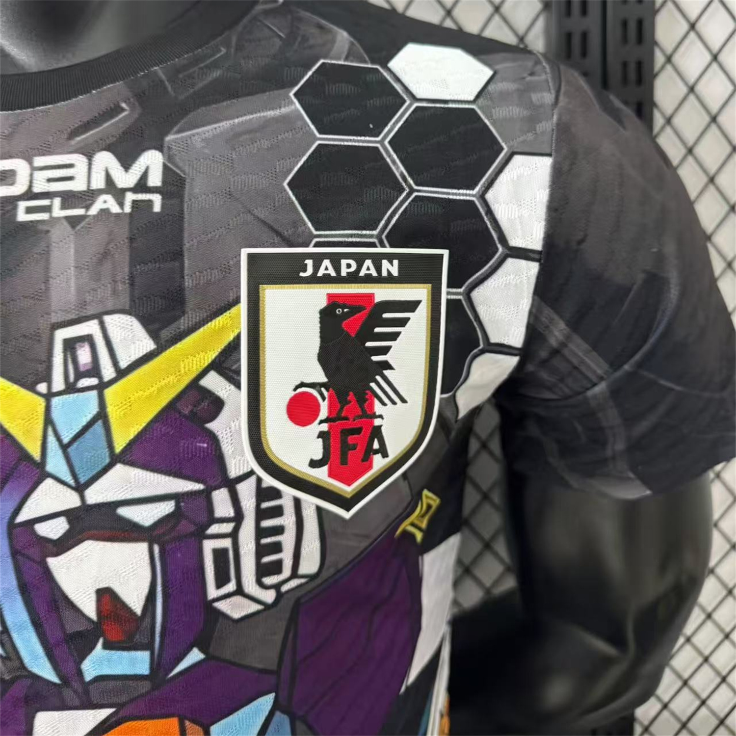 foot-Japan 25-26 Gundam Black Special Edition Jersey - Player Version