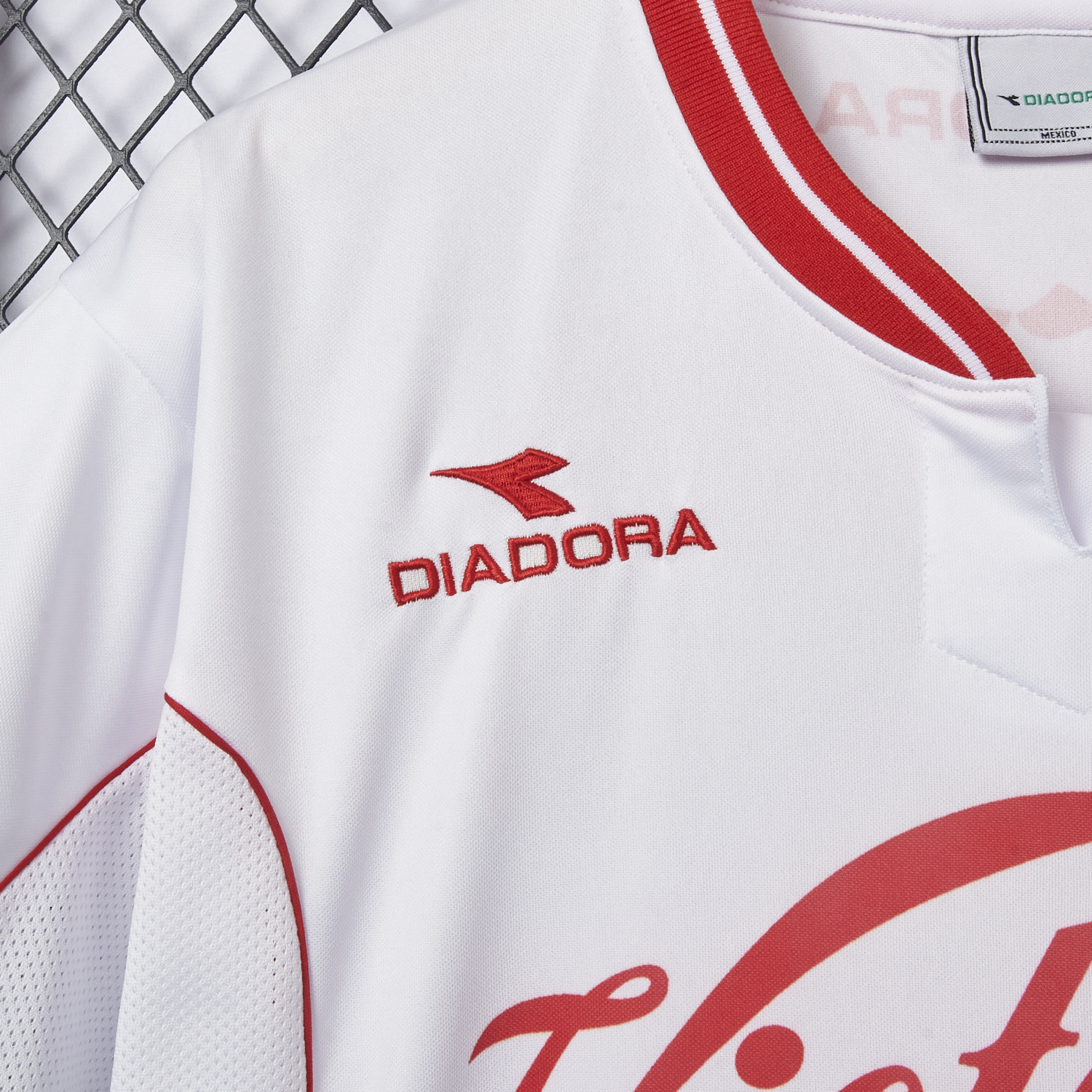 foot-Retro Toluca 1998-99 Away White Jersey