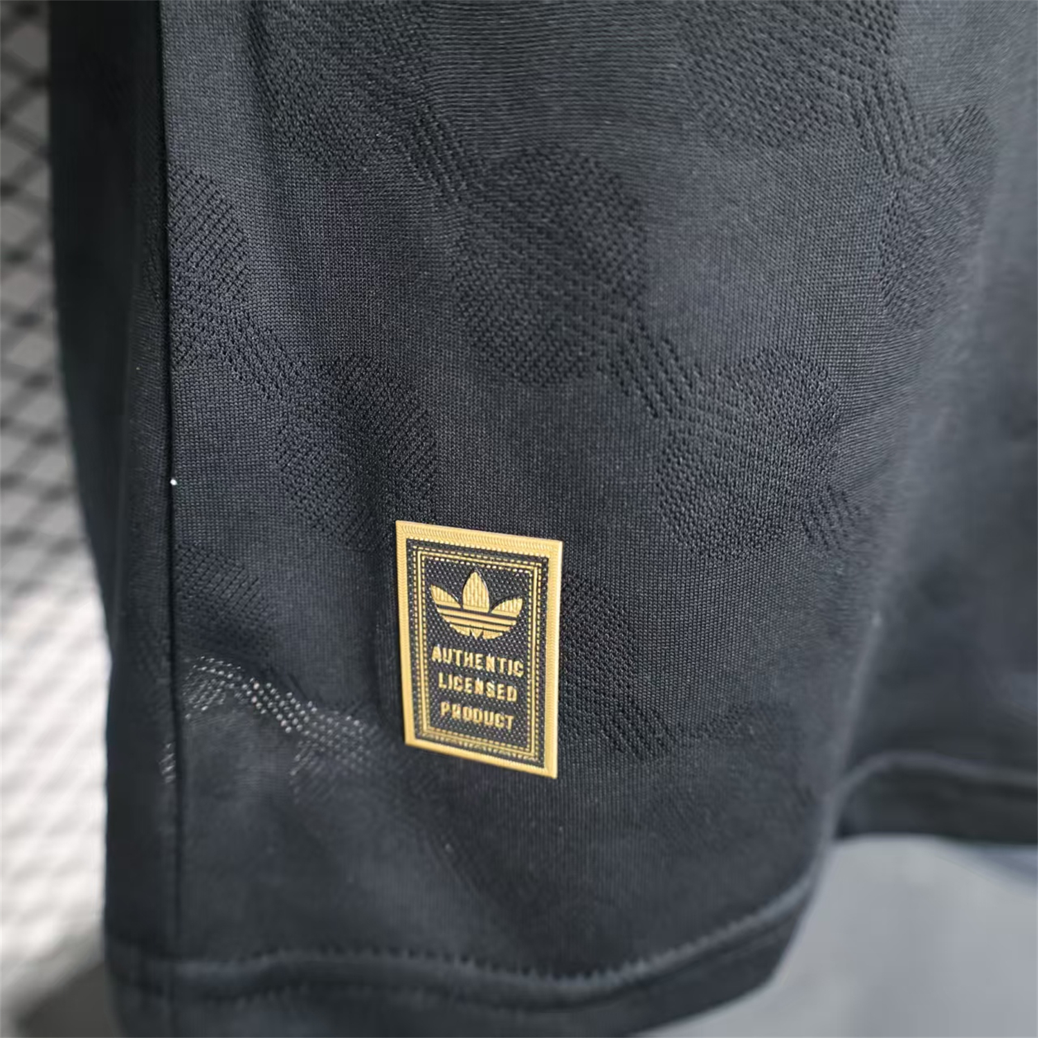 foot-Real Madrid 25-26 Polka Dots Black And Gold Jersey - Player Version