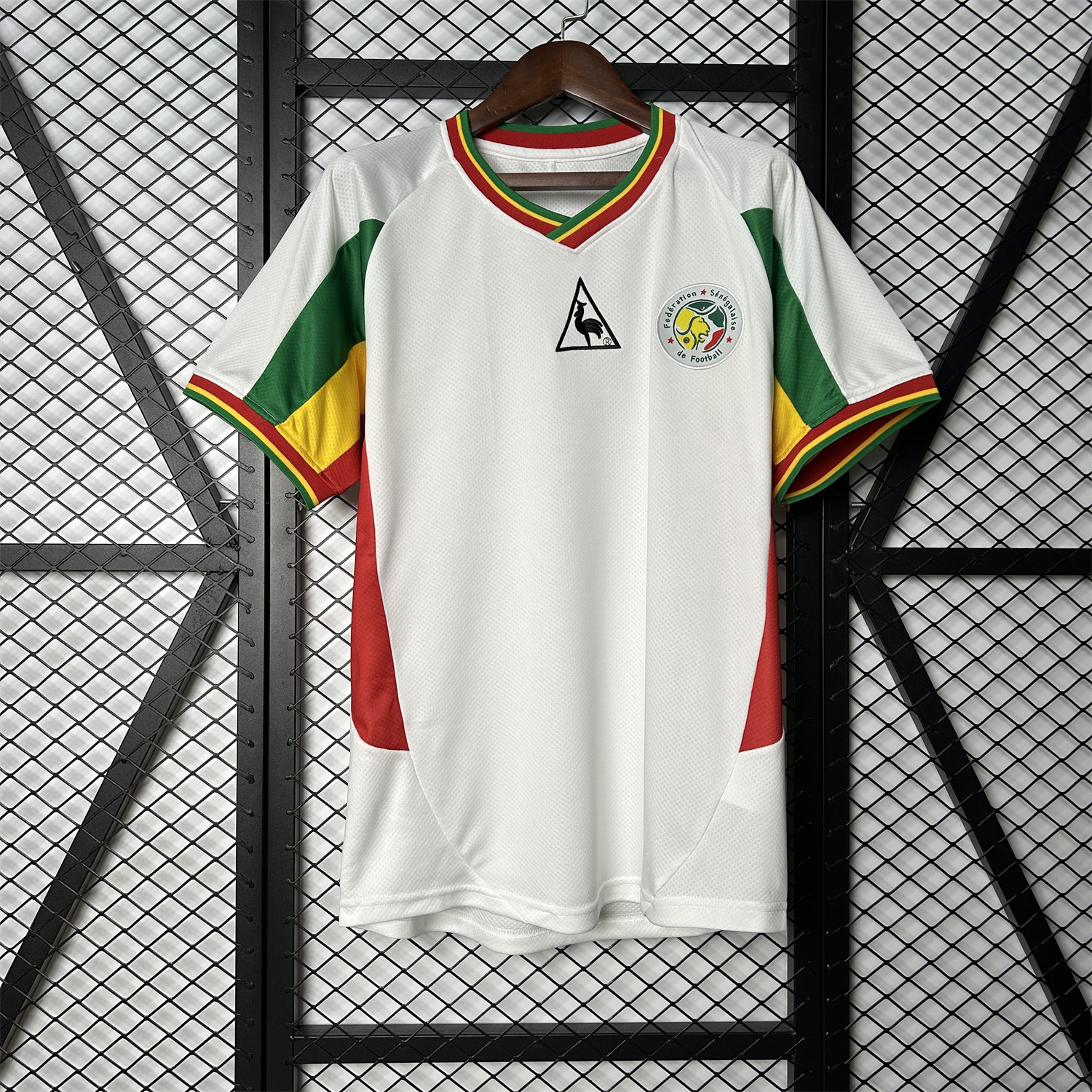 foot-Retro Senegal 2002 Home Jersey