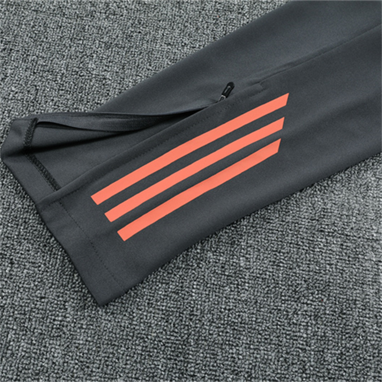foot-Bayern Munich 25-26 Long Sleeves Training Set - Orange Top & Gray Pants