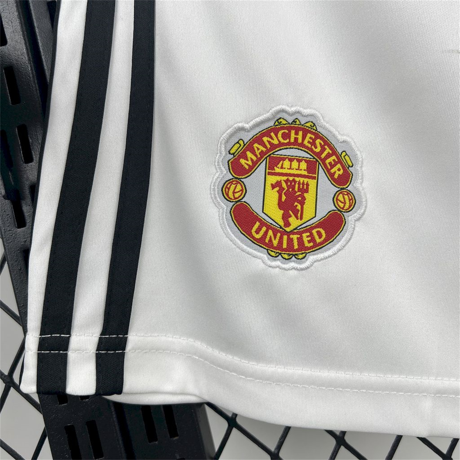 foot-Manchester United 25-26 Home White Shorts - Fans Version