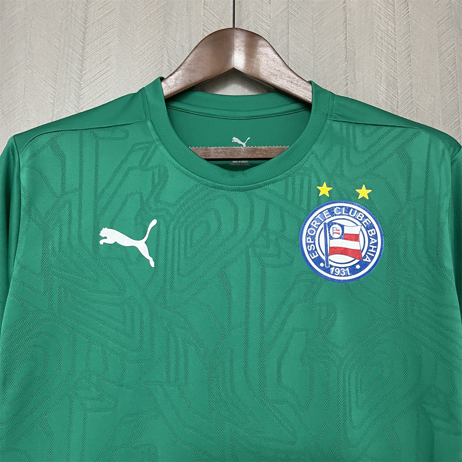 foot-Bahia 25-26 Green Training Jersey - Fans Version