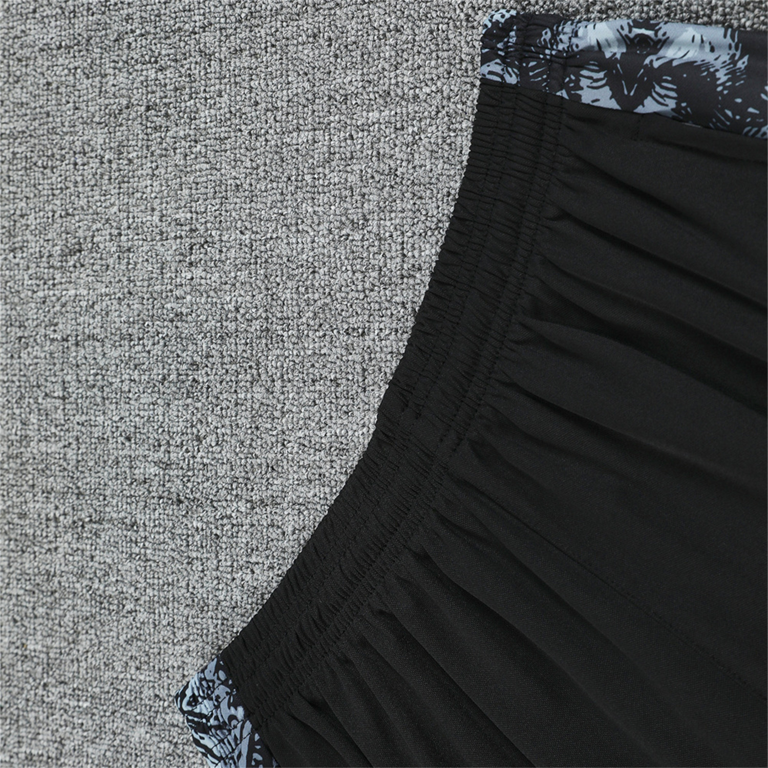 foot-Brazil 25-26 White Jesus Statue Short-Sleeve Training Set - White Top & Black Shorts