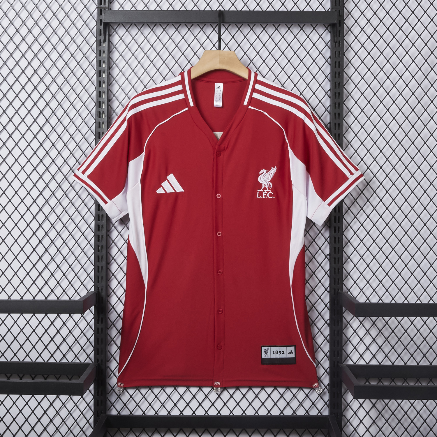 foot-Liver.pool 25-26 Red Baseball Jersey