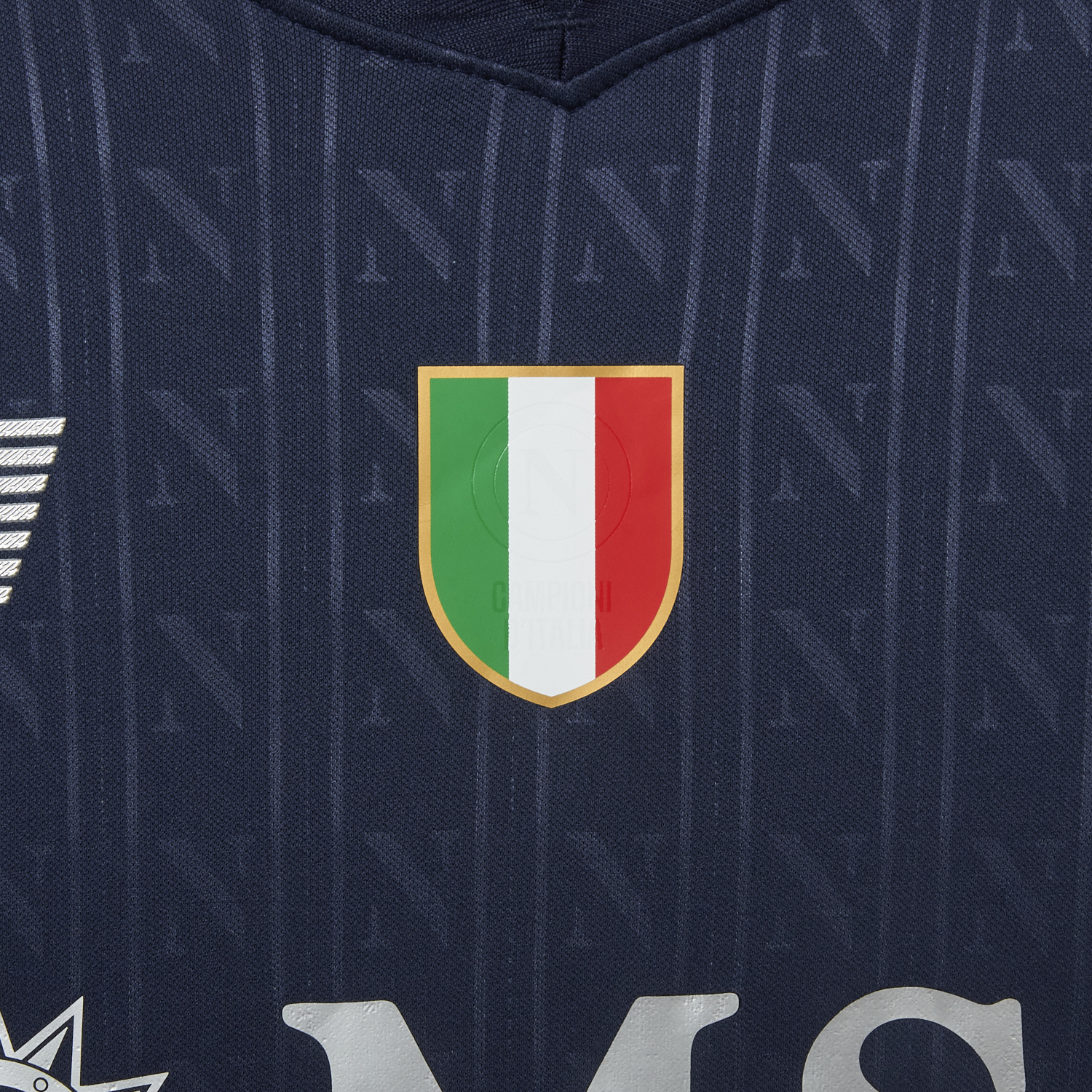 SIUjerseys-Napoli 25-26 European Third Deep Blue Jersey - Fans Version