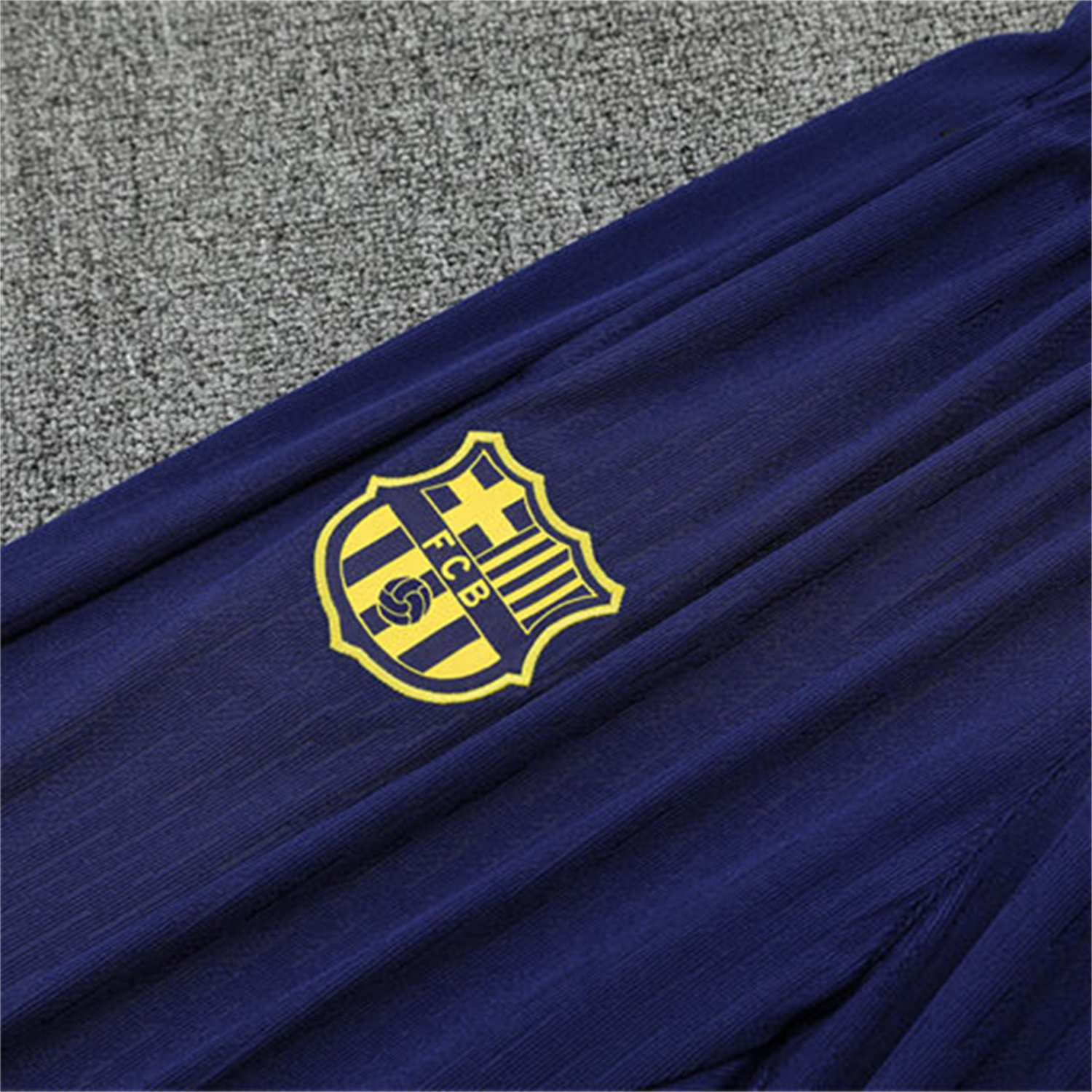 foot-Barcelona 25-26 Long Sleeve Training Set - Purple Camouflage Top & Blue Pants