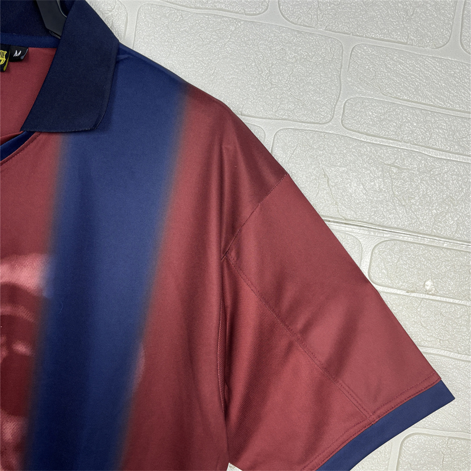 SIUjerseys-Barcelona x Travis Scott 2000-01 Home Retro Style Skeleton Jersey With Back Printing - Fans Version