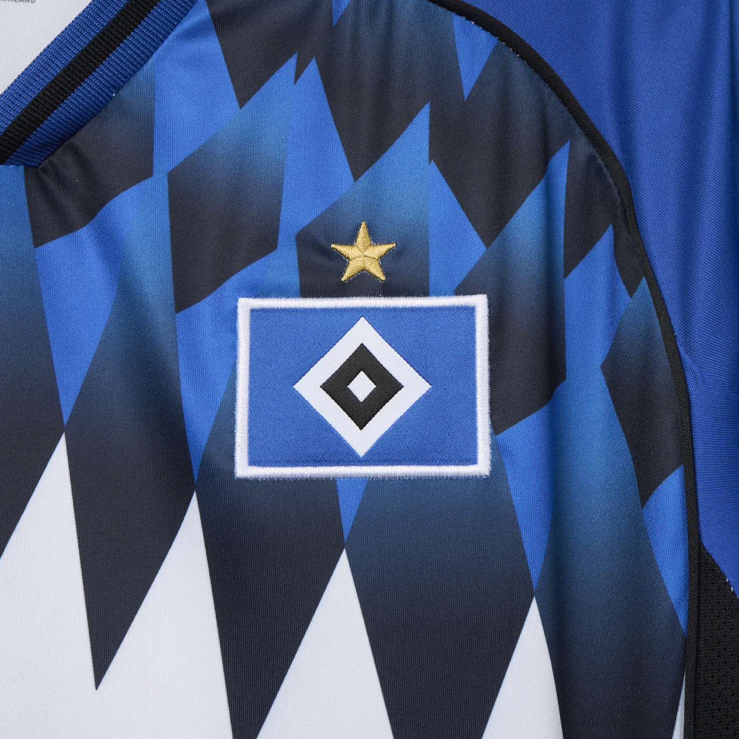 foot-【Embroidered Team Badge】Hamburger SV 25-26 Home Jersey - Fans Version