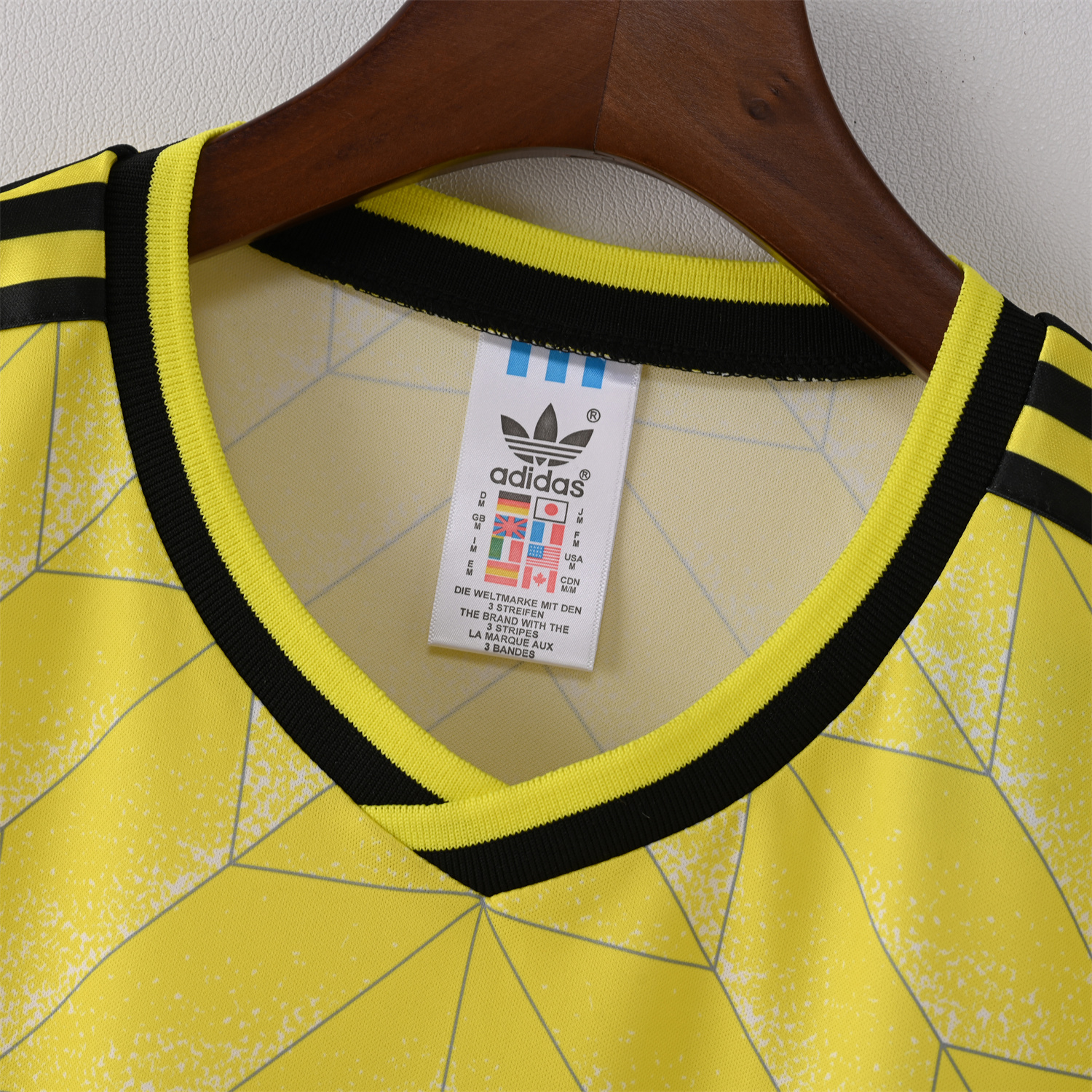foot-Retro Dortmund 1988-89 Home Jersey