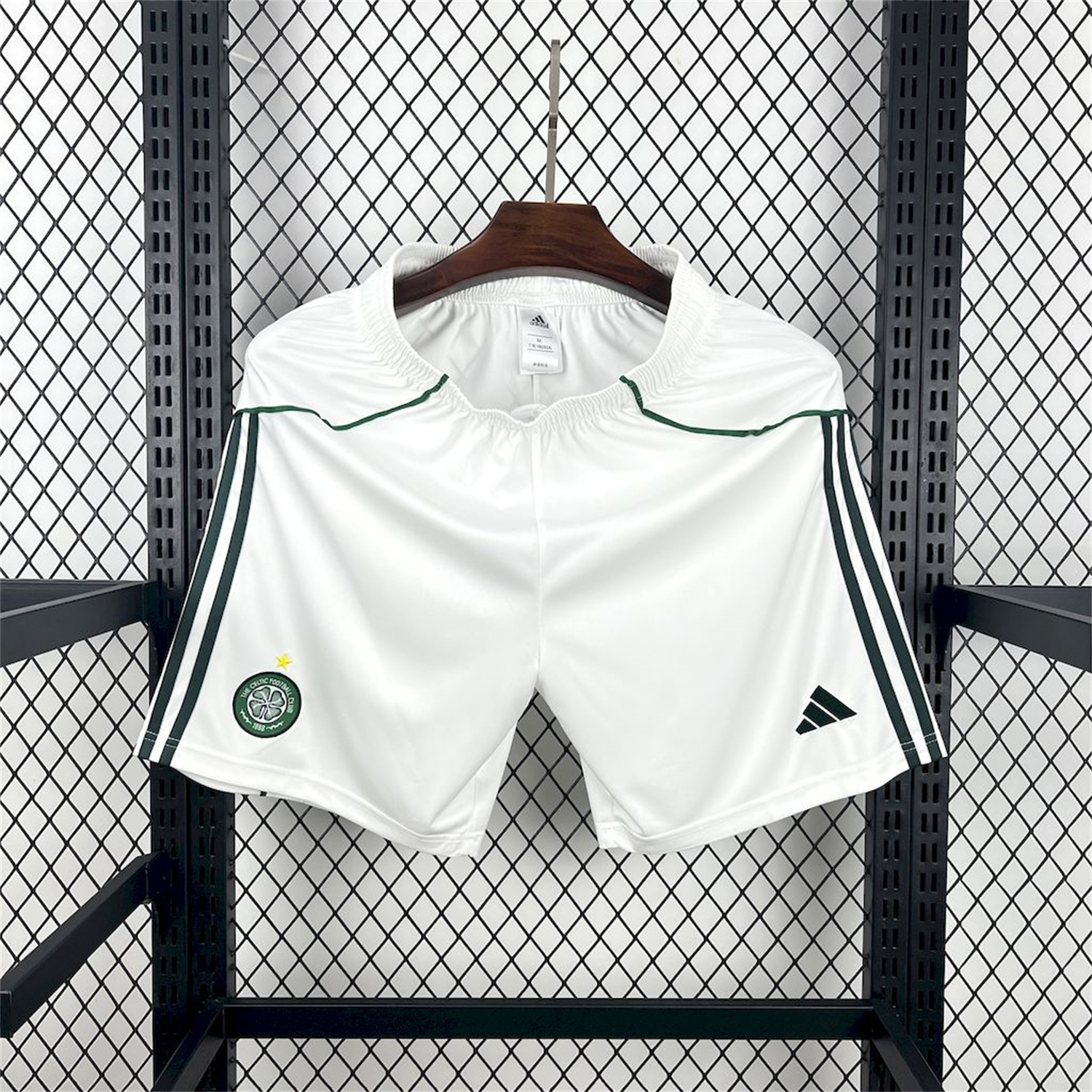 foot-Celtic 25-26 Home White Shorts - Fans Version