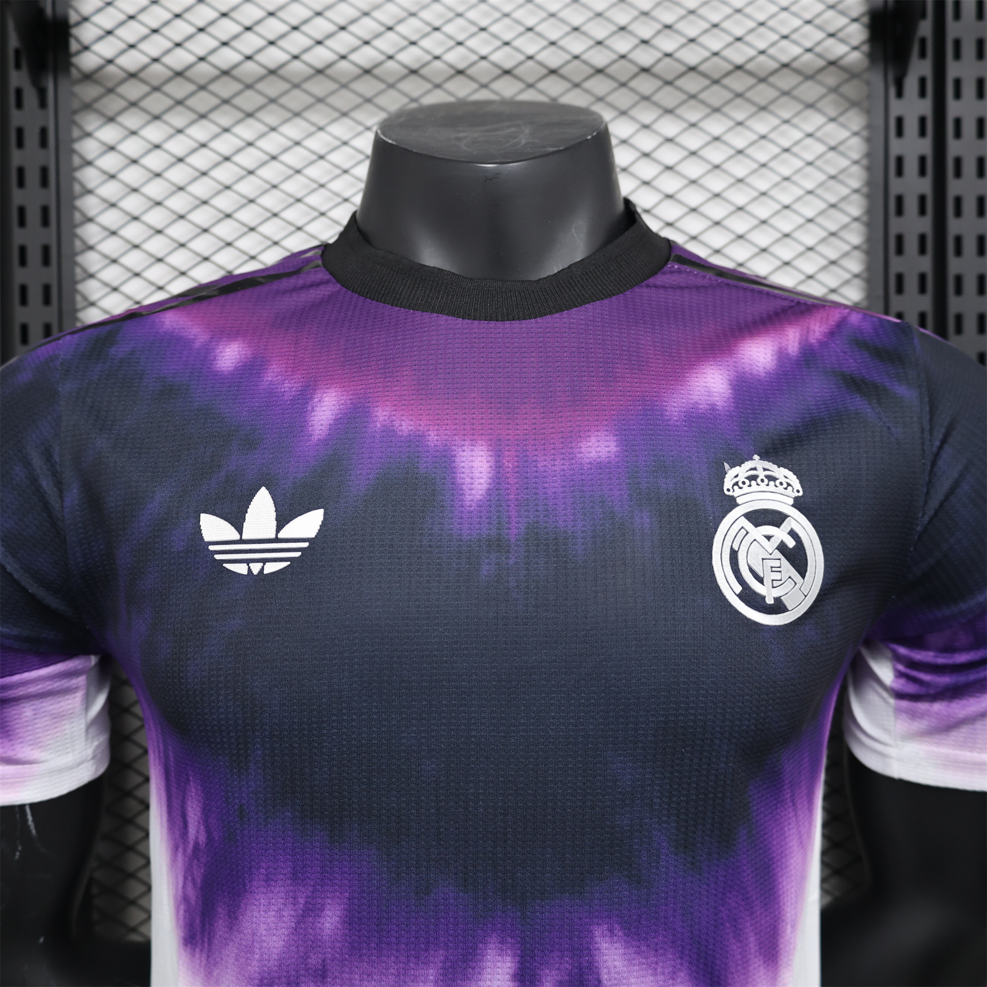 JerseysGala.com | Real Madrid 24-25 White & Purple Spring Festival Special Edition Jersey - Player Version -Customize Name, Number and Patch | Worldwide Shipping