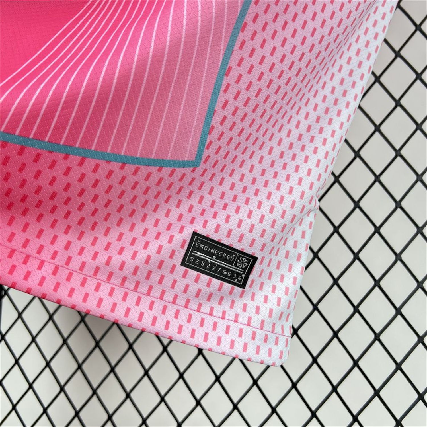 foot-Barcelona 25-26 T90 White Lines Pink Gradient Special Jersey - Fans Version