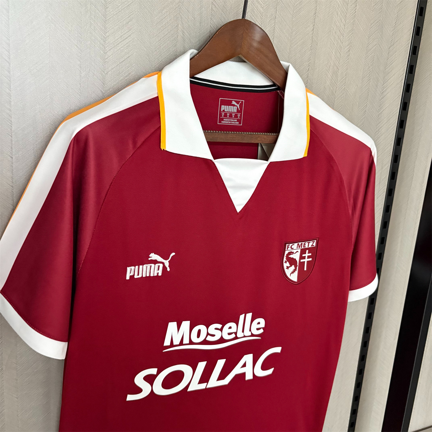 foot-Retro Metz 2003-04 Home Jersey