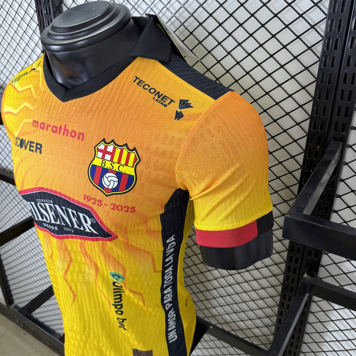 foot-Barcelona Sporting Club 2025 Centennial Jersey - Player Version