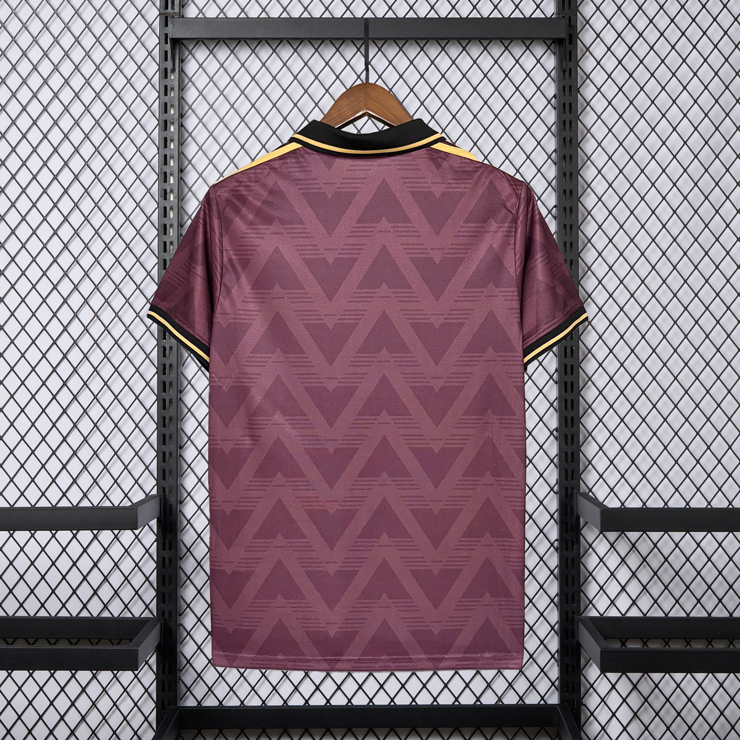 Unitedfootballkit.com | Arsenal 26-27 Yellow Sponsors Wine Red Special Jersey - Fans Version -Customize Name, Number and Patch | Worldwide Shipping