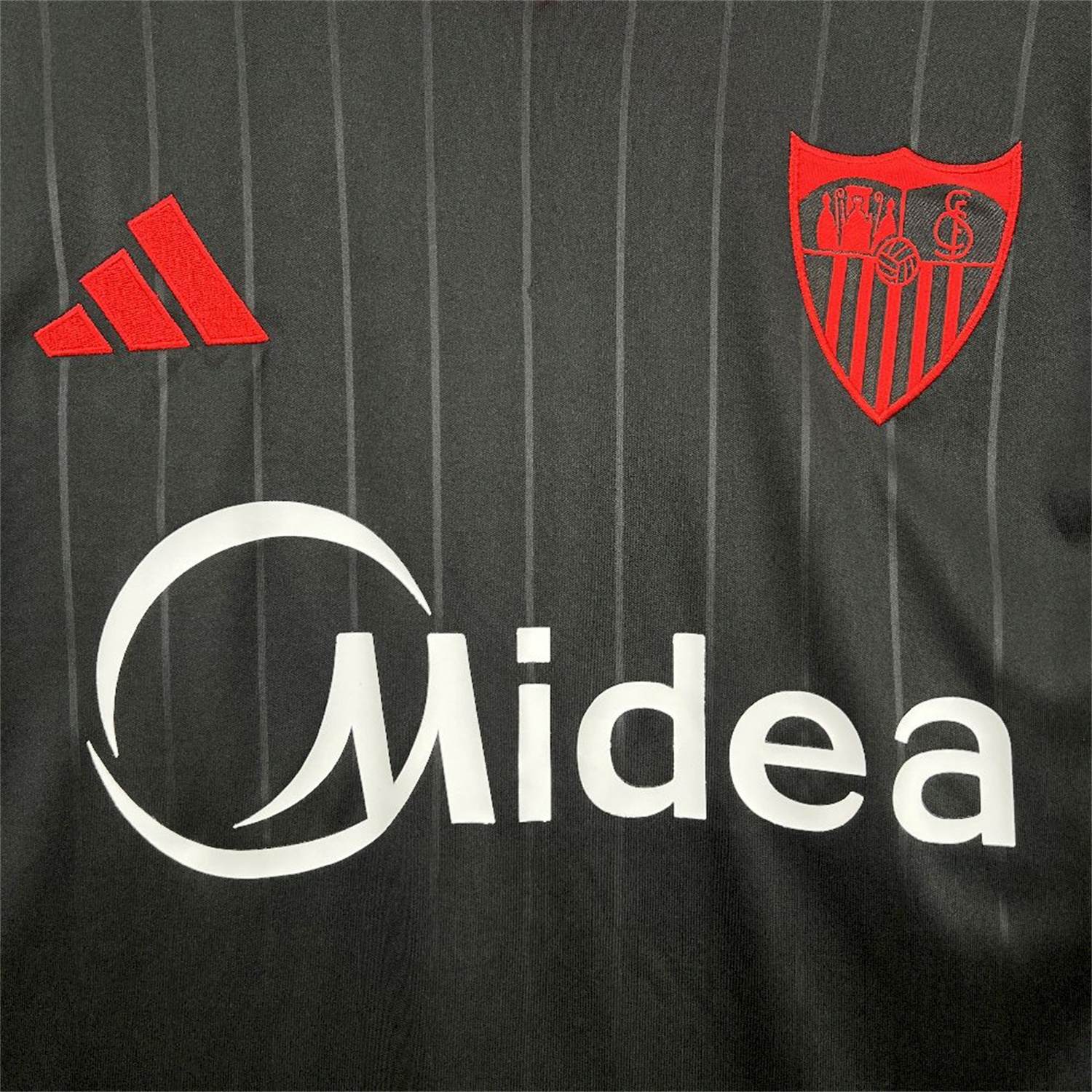 foot-Sevilla 25-26 Third Black Jersey - Fans Version