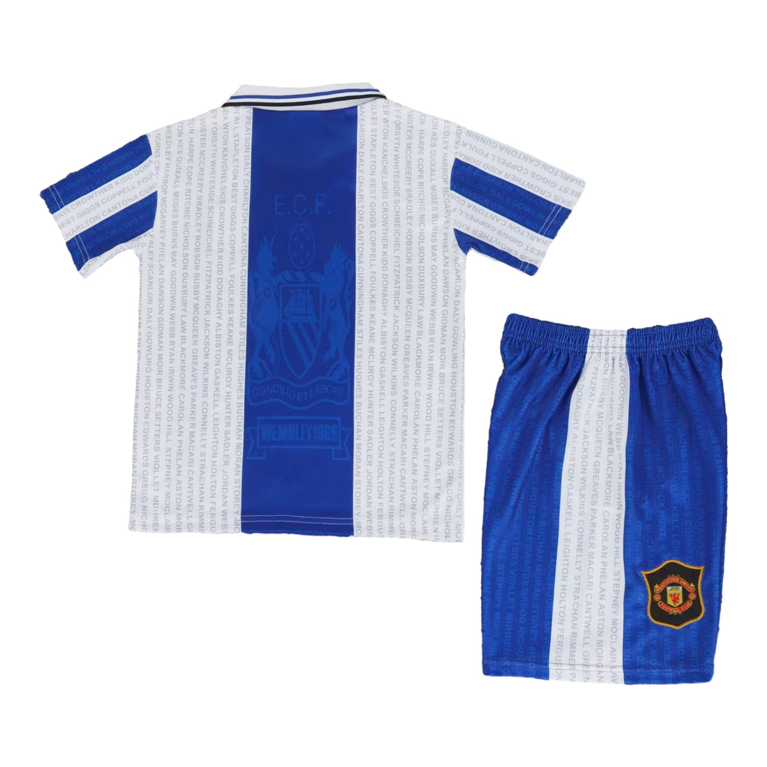 foot-Retro Manchester United 94-96 Away Kids Kit