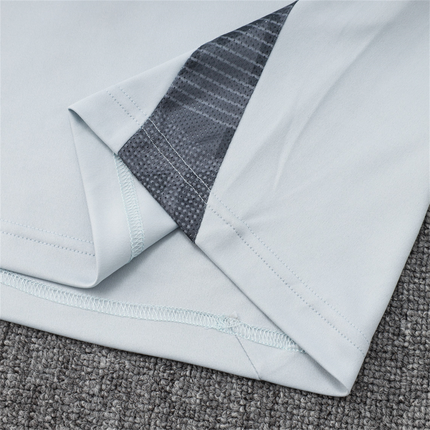 foot-Benfica 25-26 POLO Short-Sleeve Training Set - Grey Top and Deep Grey Pants