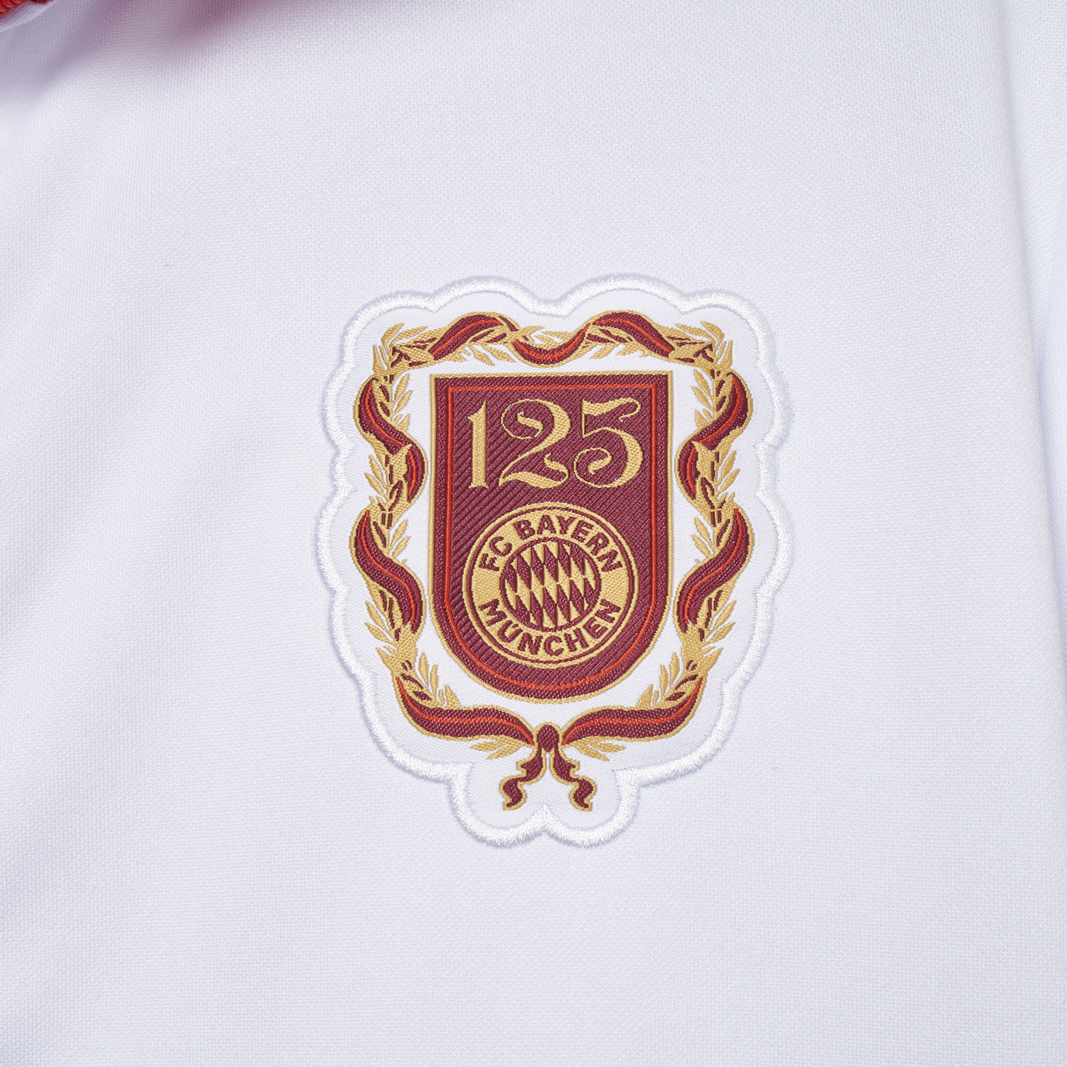 foot-Bayern Munich 2025 125th Anniversary Jacket Training Tracksuit - White