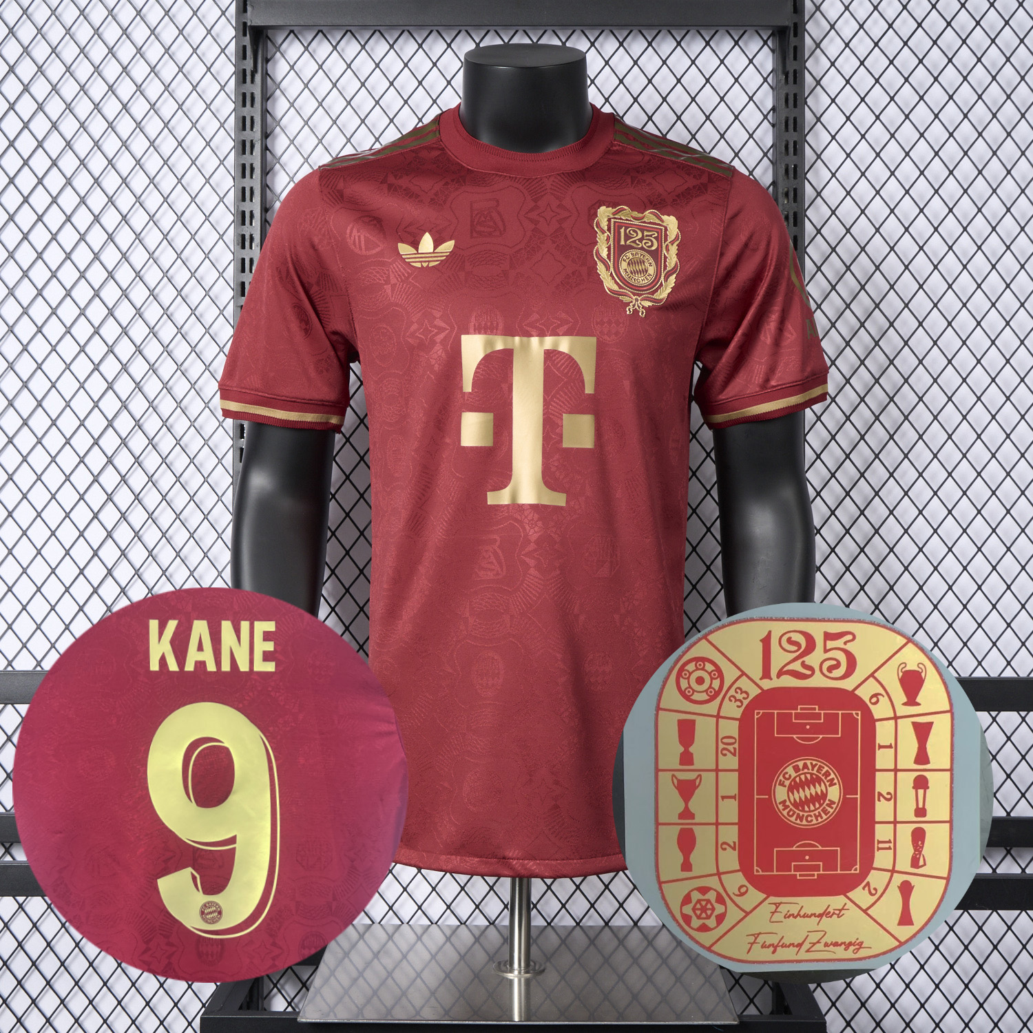 foot-Bayern Munich 2025 125th Anniversary Jersey - Player Version